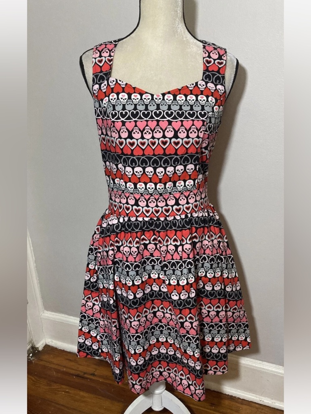 Folter Skull Heart Dress XL